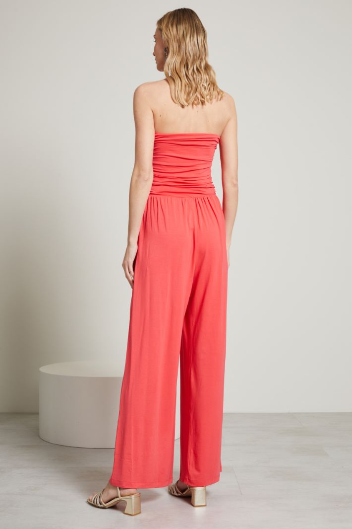 Tuta in jersey con drappeggi Fashion Market Tuta in jersey con drappeggi Fashion Market