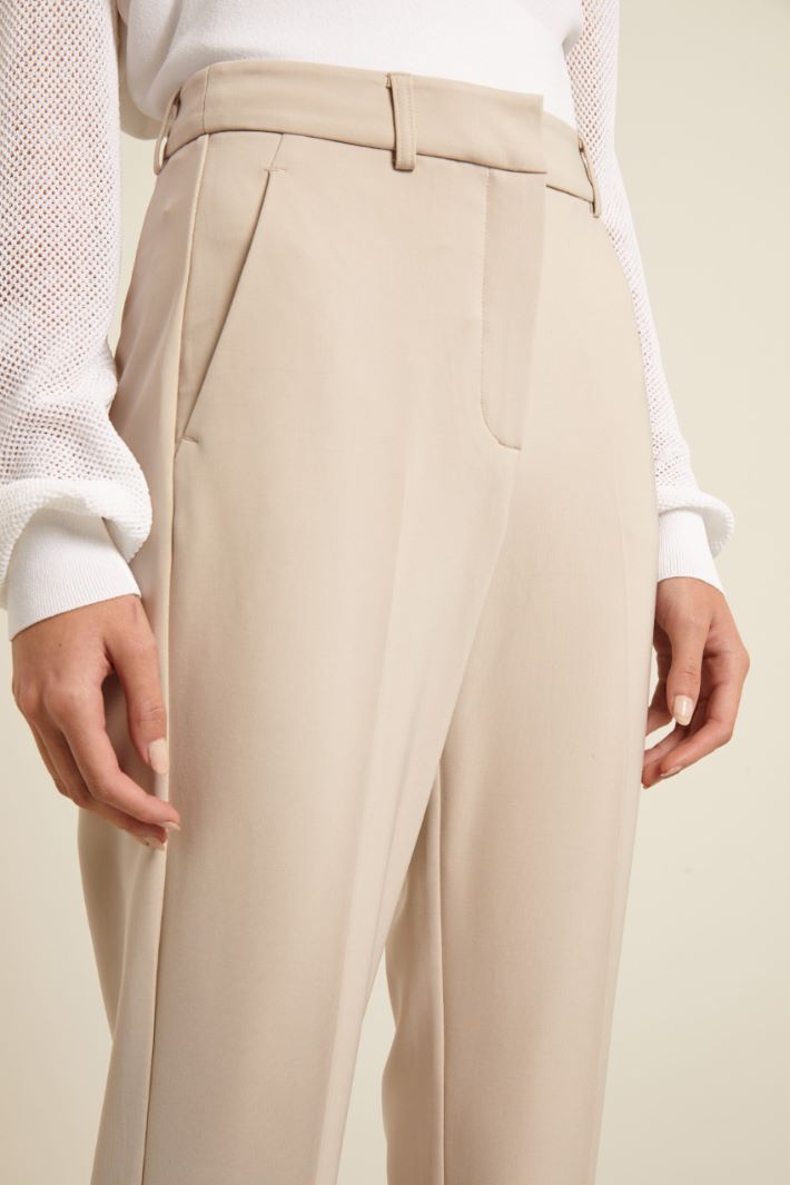 Pantaloni carrot in jersey Fashion Market