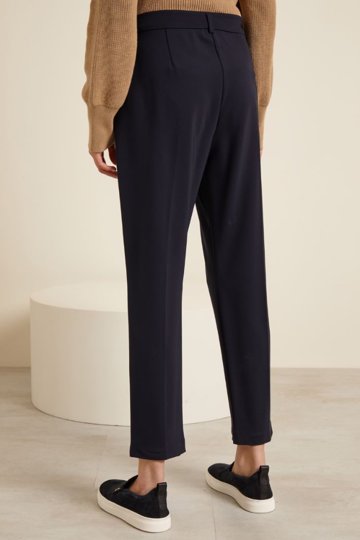 Pantaloni carrot in jersey Fashion Market