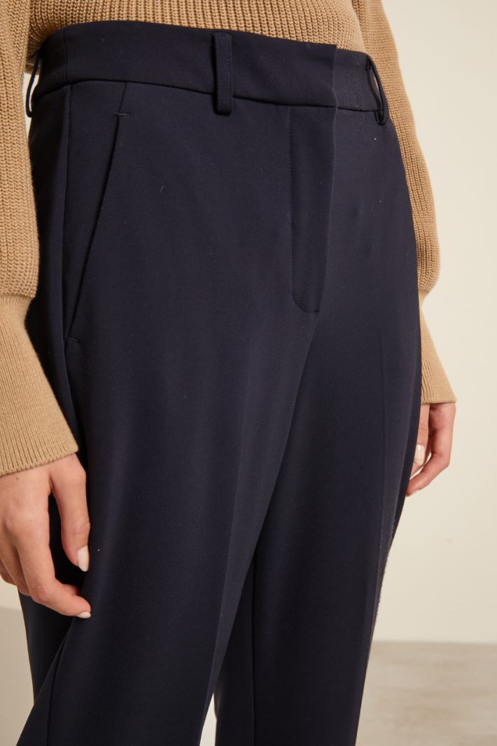 Pantaloni carrot in jersey Fashion Market