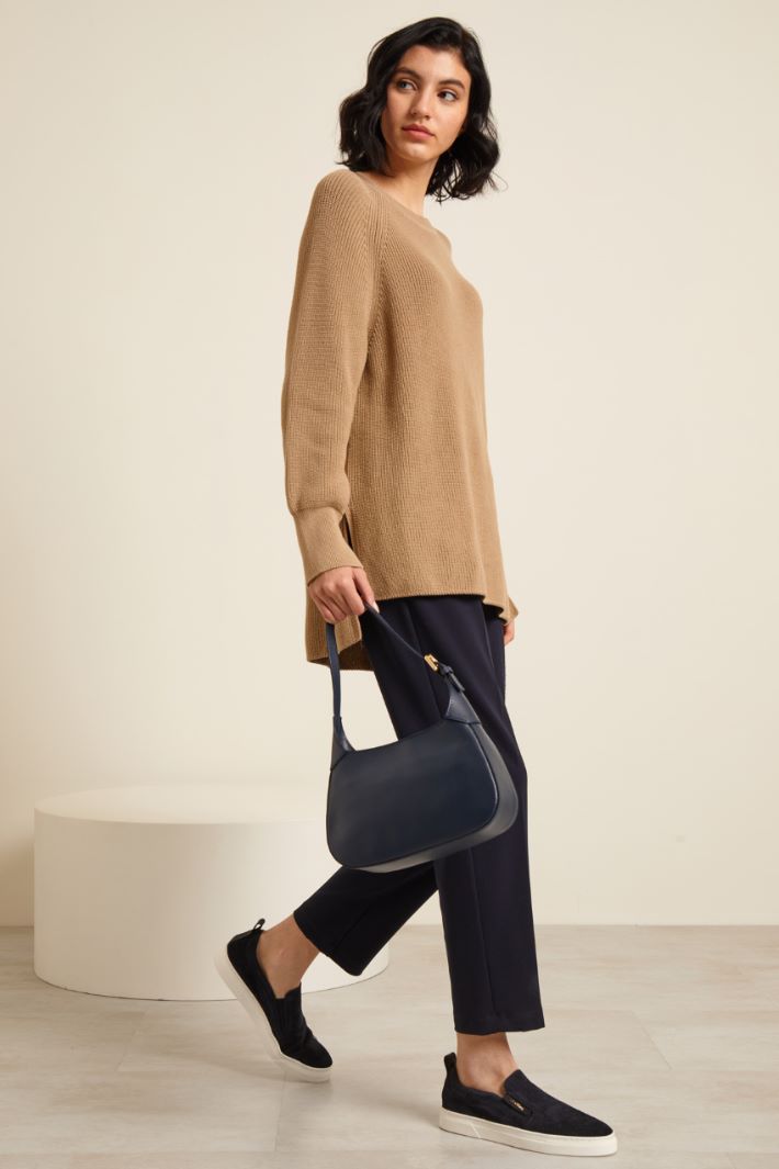 Pantaloni carrot in jersey Fashion Market