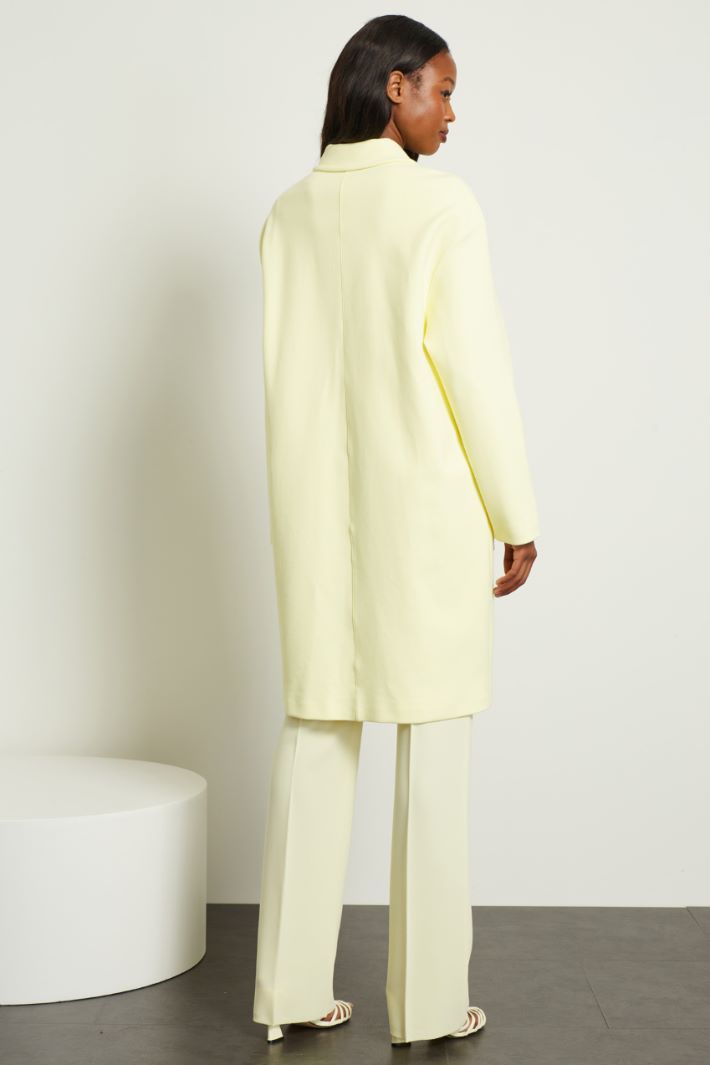 Cappotto in jersey armaturato Fashion Market