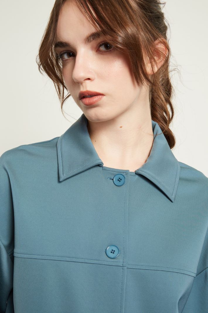 Giacca con colletto a camicia Fashion Market