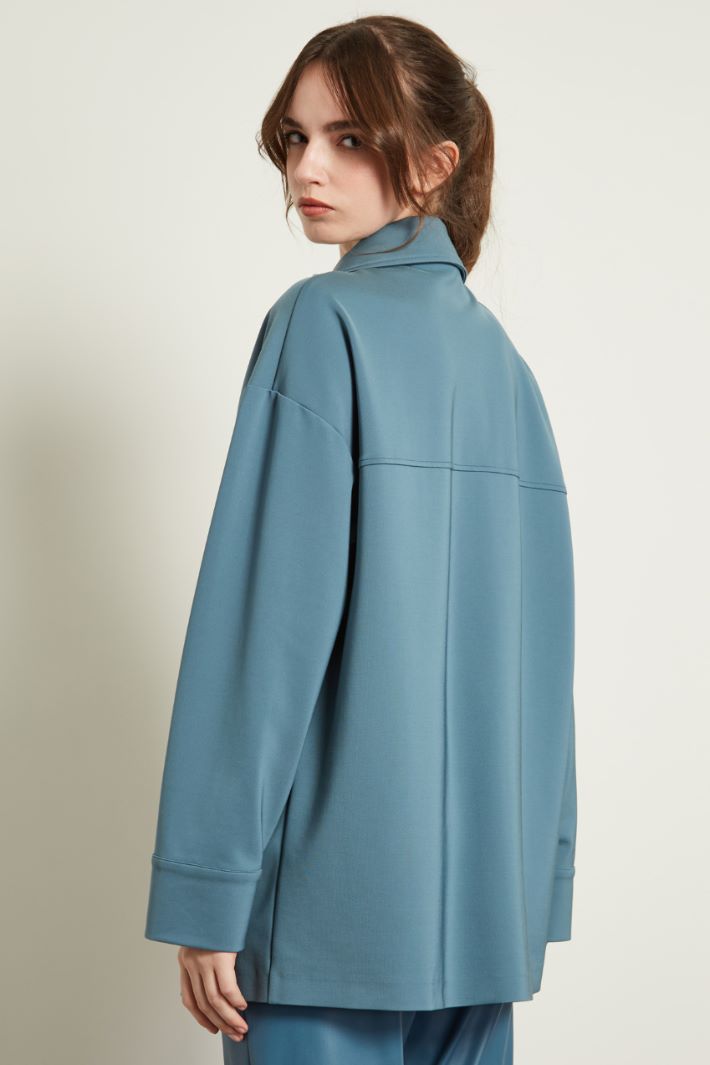 Giacca con colletto a camicia Fashion Market