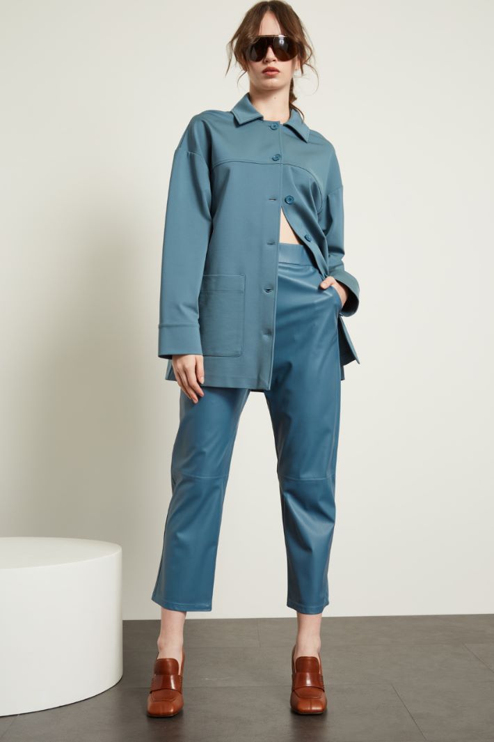 Giacca con colletto a camicia Fashion Market