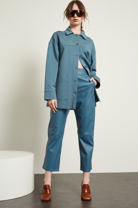 Giacca con colletto a camicia Fashion Market