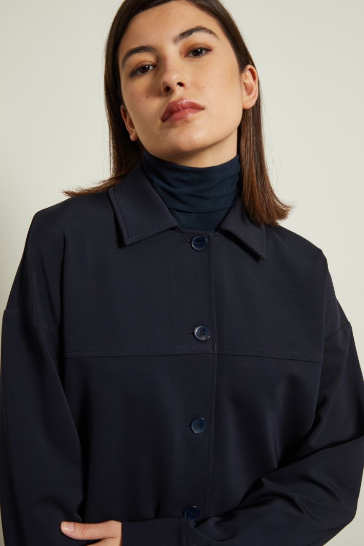 Giacca con colletto a camicia Fashion Market