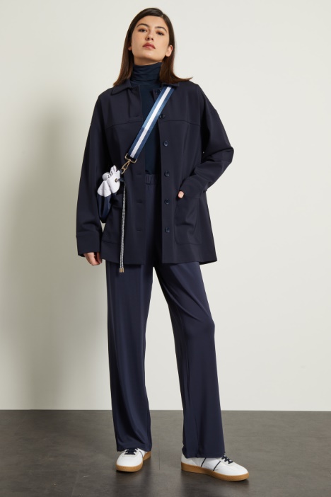 Giacca con colletto a camicia Fashion Market