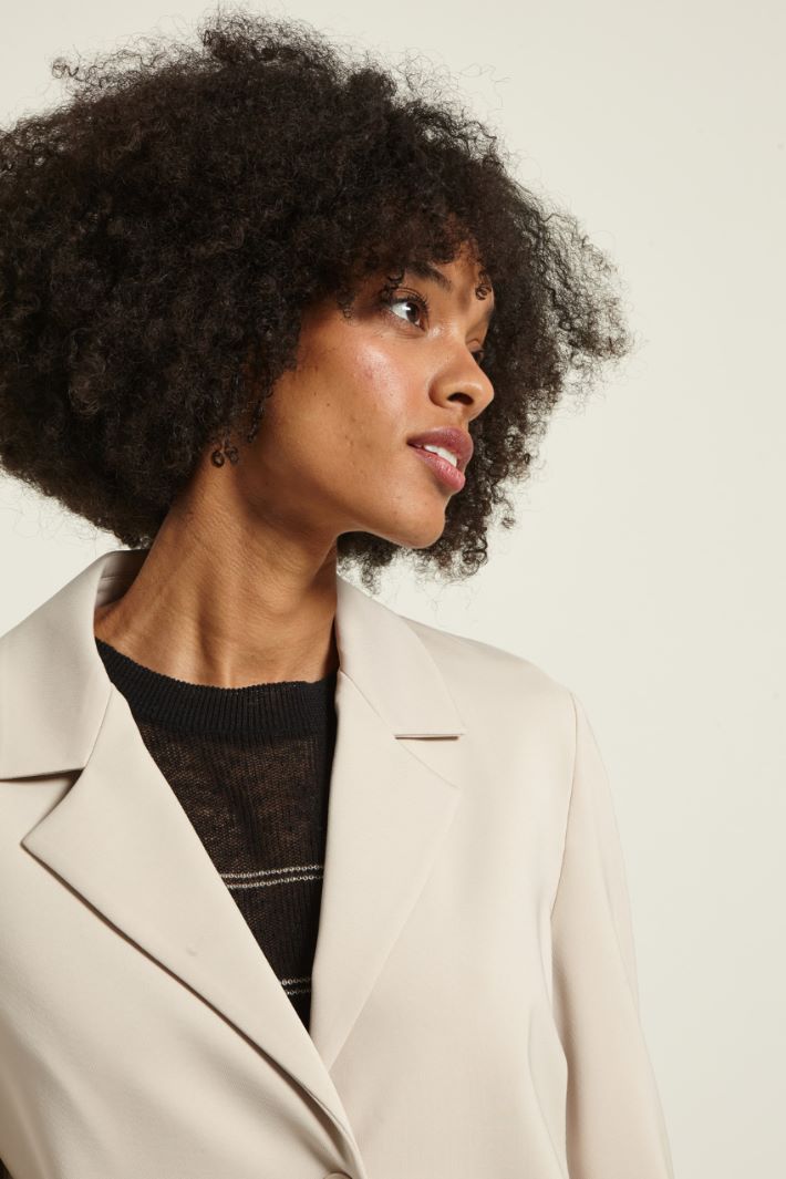 Blazer monopetto in jersey Fashion Market