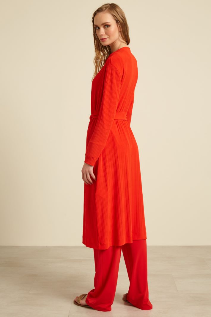 Cardigan lungo in jersey  Fashion Market