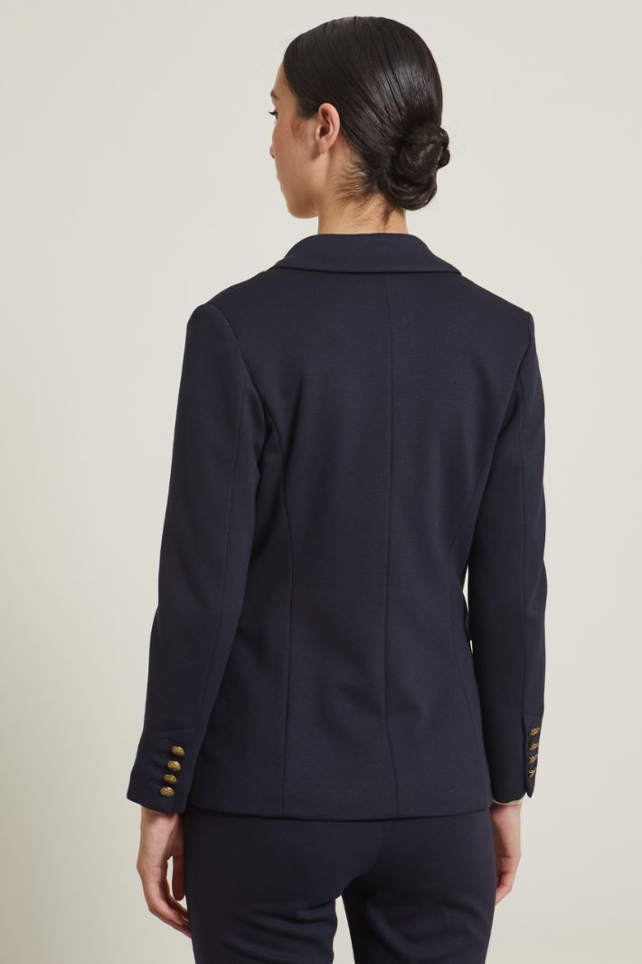 Blazer con bottoni in metallo Fashion Market