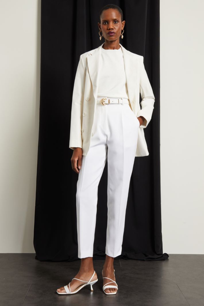 Blazer in jersey diagonale Fashion Market