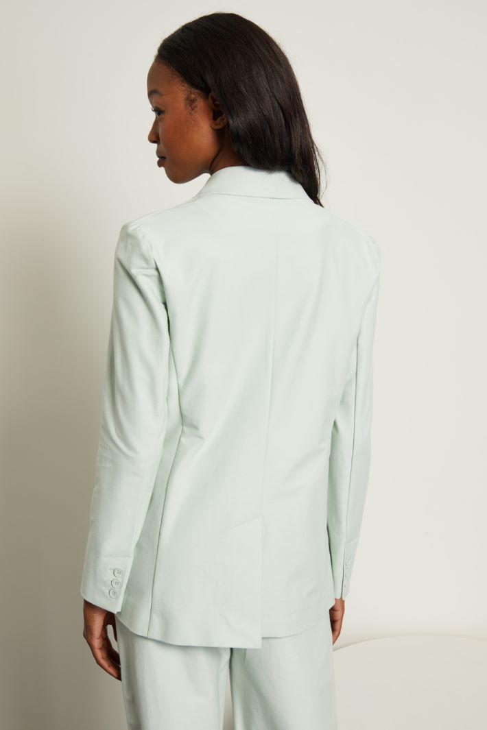 Blazer in jersey diagonale Fashion Market