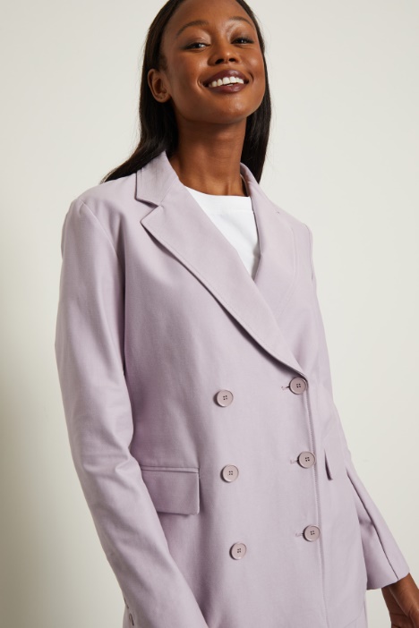 Blazer in jersey diagonale Fashion Market