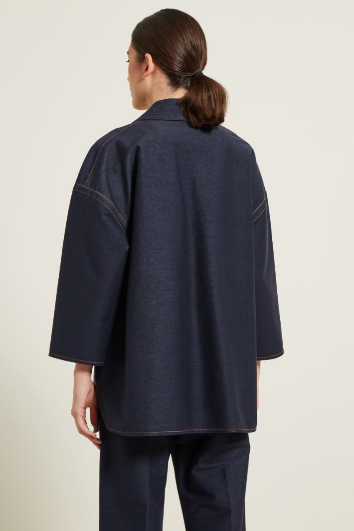 Giacca effetto denim Fashion Market