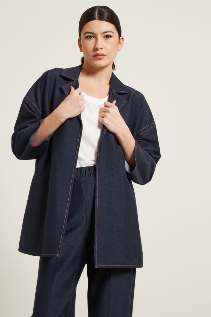 Giacca effetto denim Fashion Market