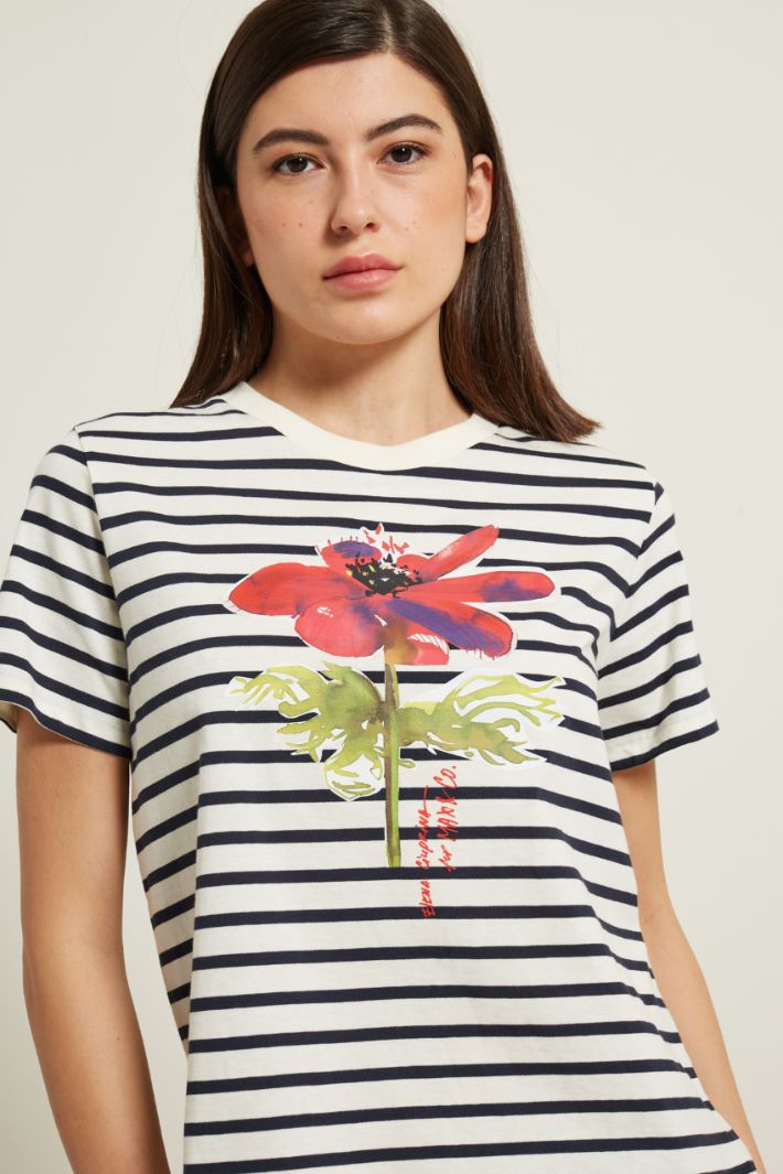 T-shirt in jersey di cotone Fashion Market