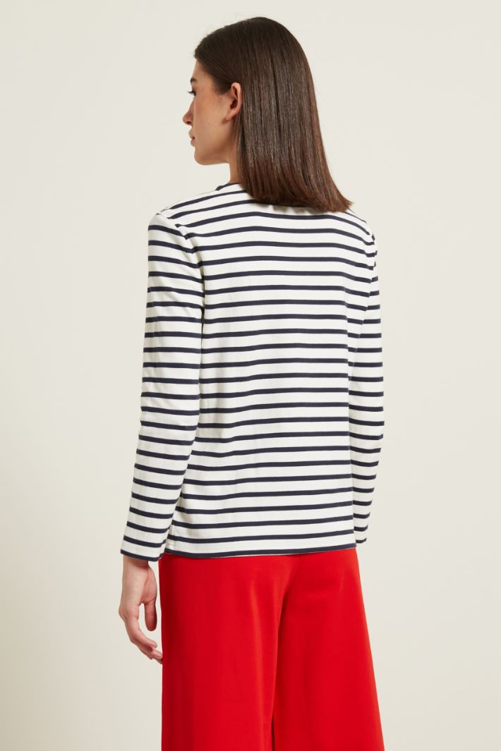 T-shirt a maniche lunghe Fashion Market