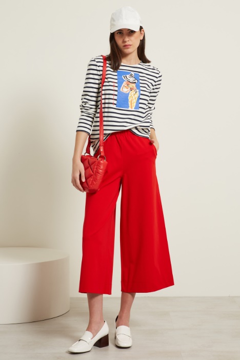 T-shirt a maniche lunghe Fashion Market