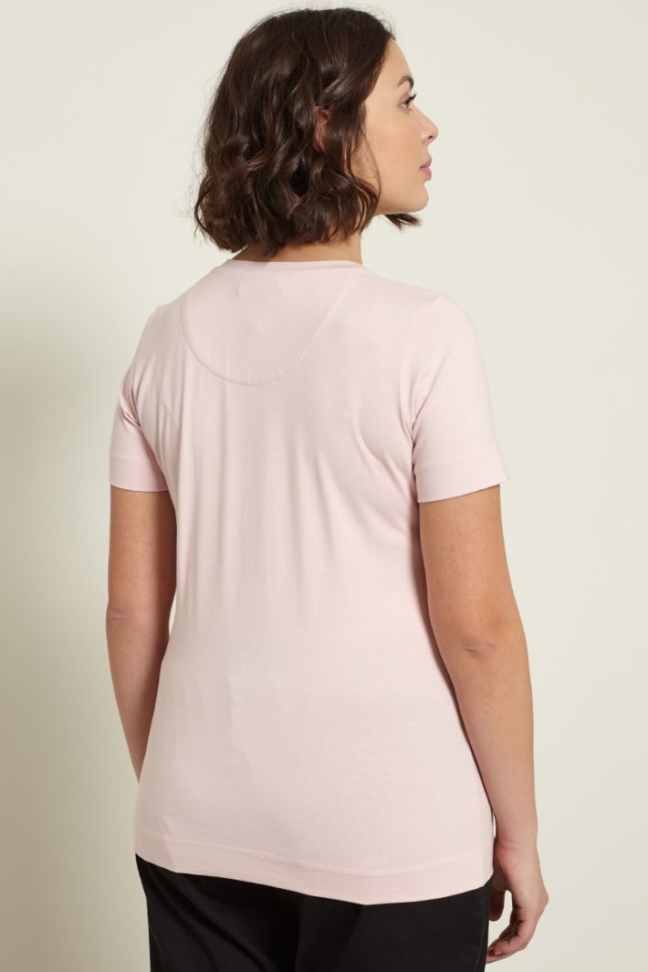 T-shirt con paillettes Fashion Market