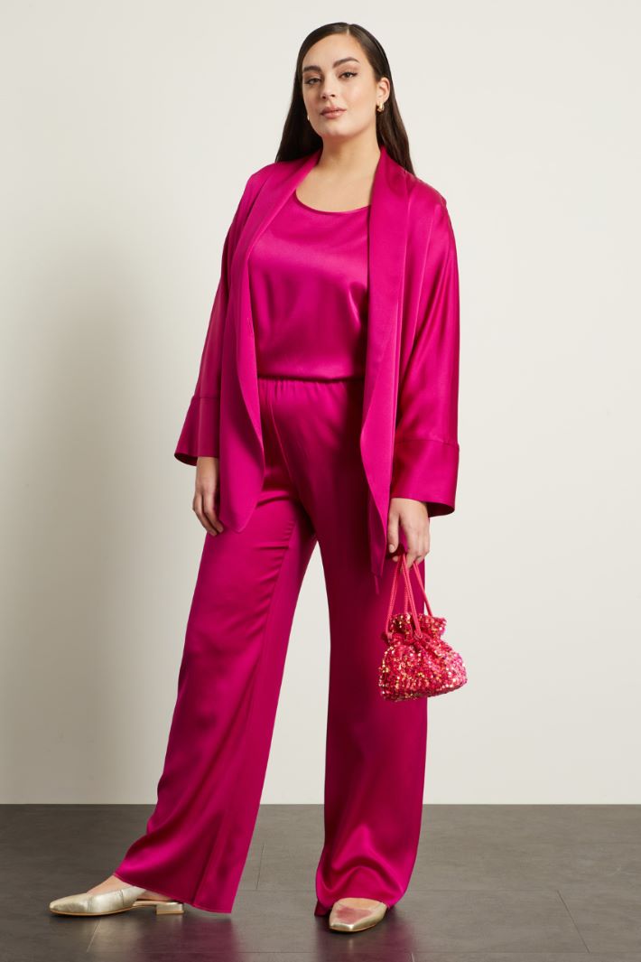 Giacca a portafoglio in raso Fashion Market