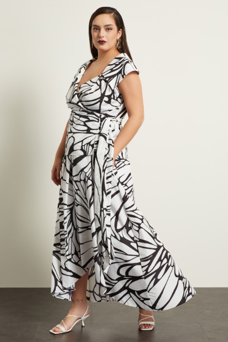 Gonna in taffettà stampato Fashion Market