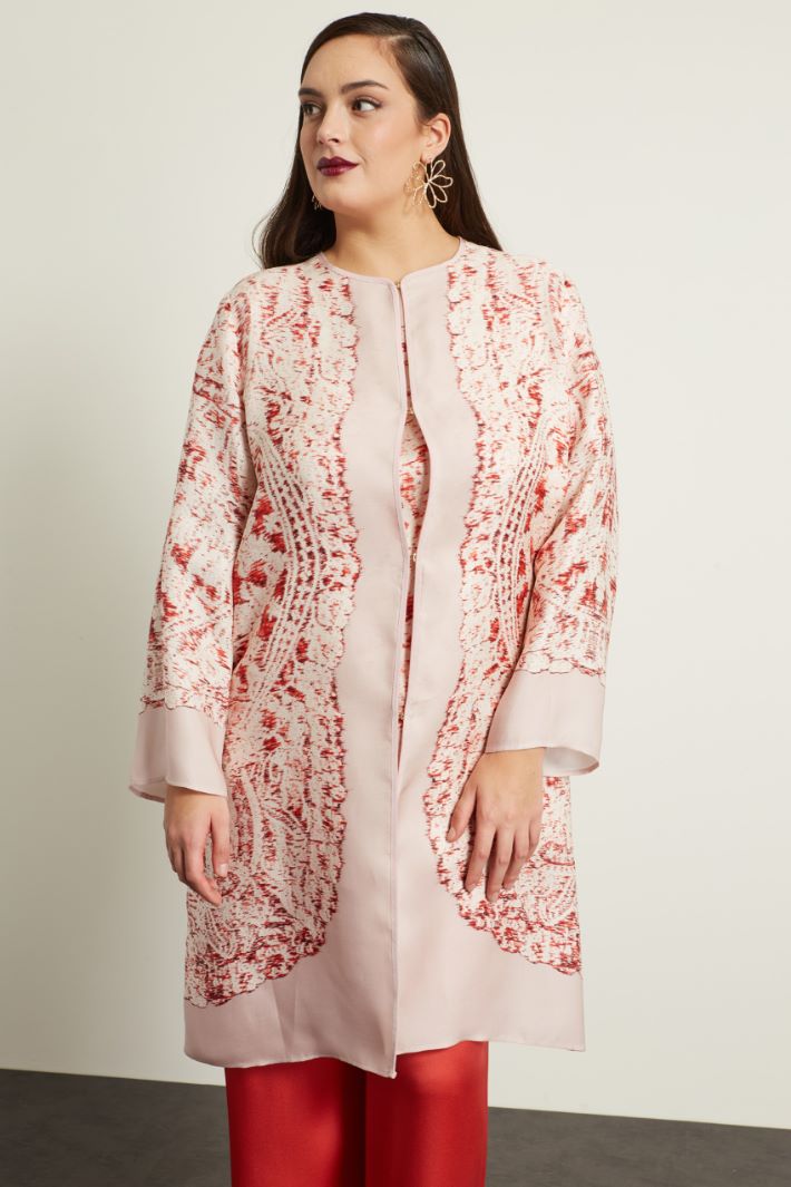 Spolverino lungo stampato Fashion Market