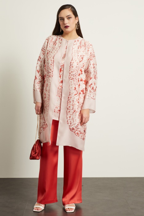 Spolverino lungo stampato Fashion Market