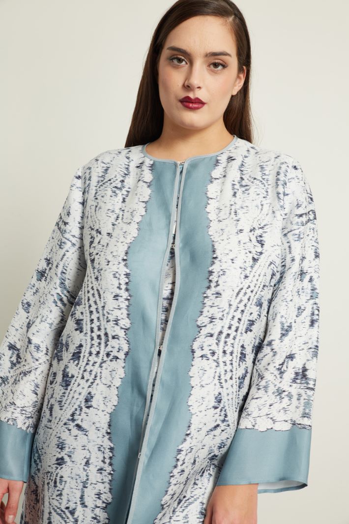 Spolverino lungo stampato Fashion Market