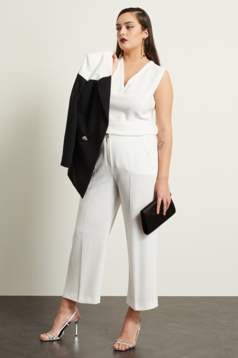 Pantaloni dritti in cady Fashion Market