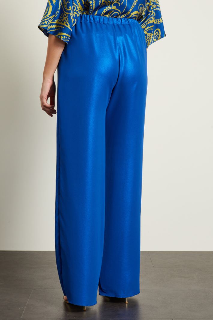 Pantaloni a palazzo laminati Fashion Market Pantaloni a palazzo laminati Fashion Market