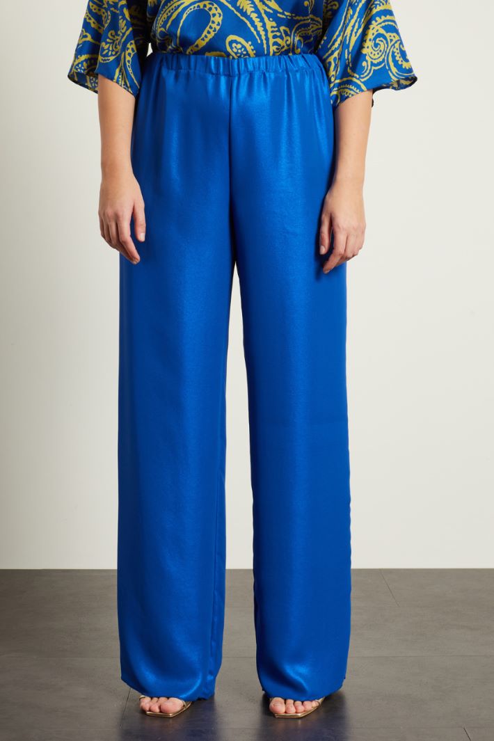 Pantaloni a palazzo laminati Fashion Market Pantaloni a palazzo laminati Fashion Market