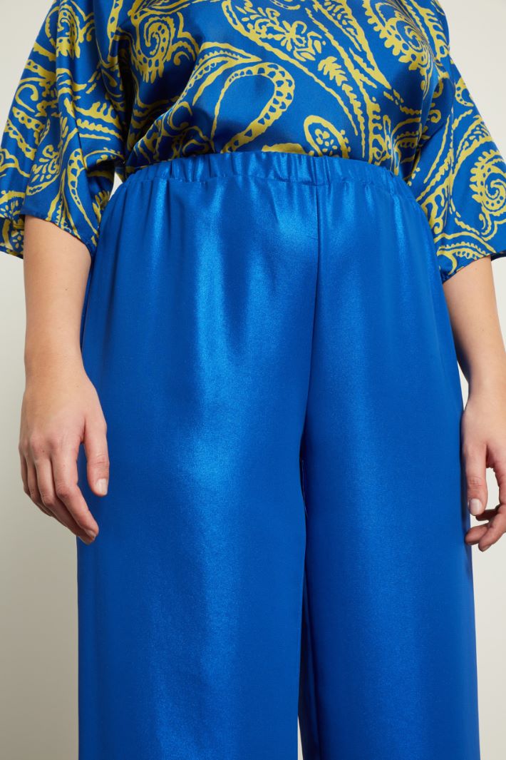 Pantaloni a palazzo laminati Fashion Market Pantaloni a palazzo laminati Fashion Market