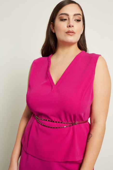 Top con scollo a V Fashion Market