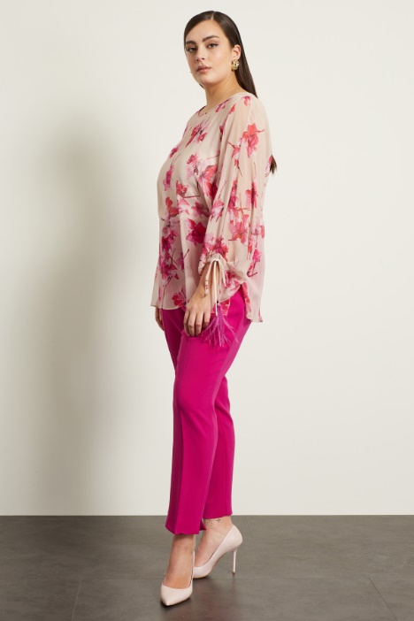 Blusa con coulisse al polso Fashion Market