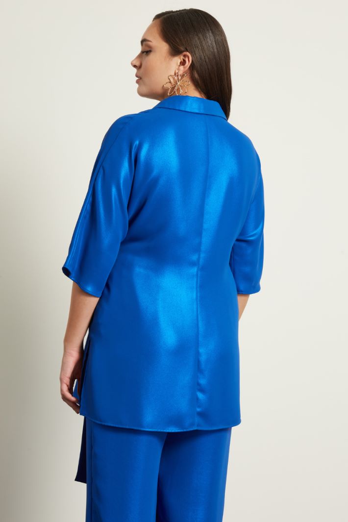 Casacca laminata con fusciacca Fashion Market