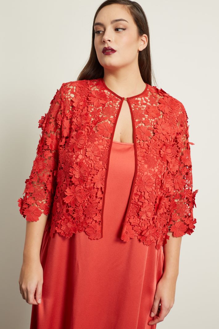 Coprispalle in pizzo macramè Fashion Market