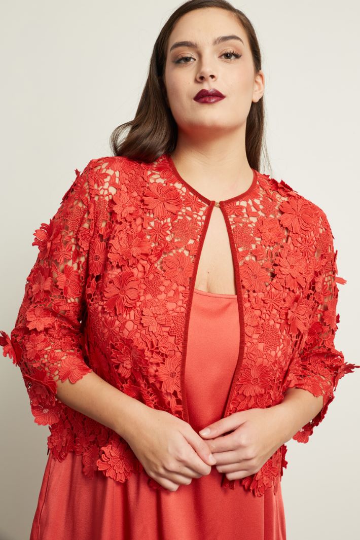 Coprispalle in pizzo macramè Fashion Market