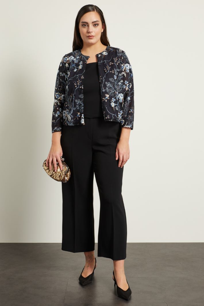 Coprispalle in tulle ricamato Fashion Market