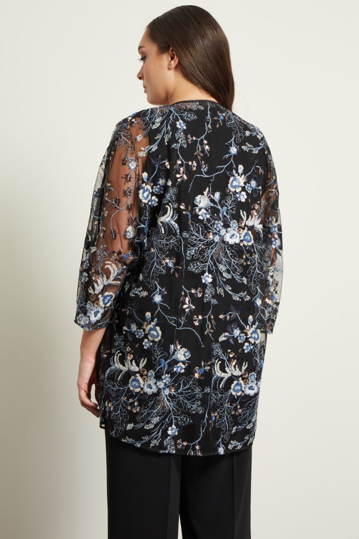Casacca in tulle ricamato Fashion Market