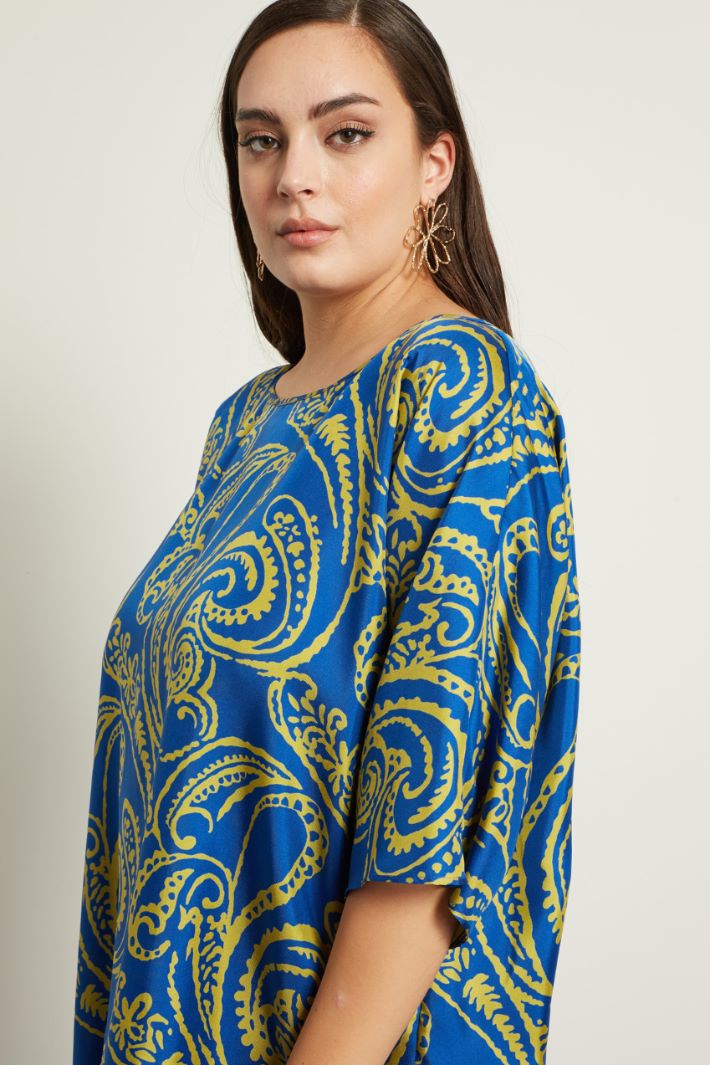 Casacca lunga stampata Fashion Market