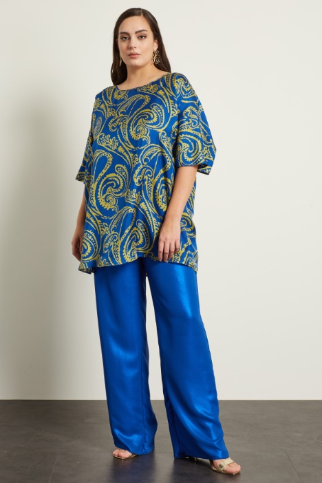 Casacca lunga stampata Fashion Market