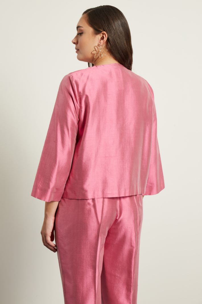 Coprispalle in shantung  Fashion Market