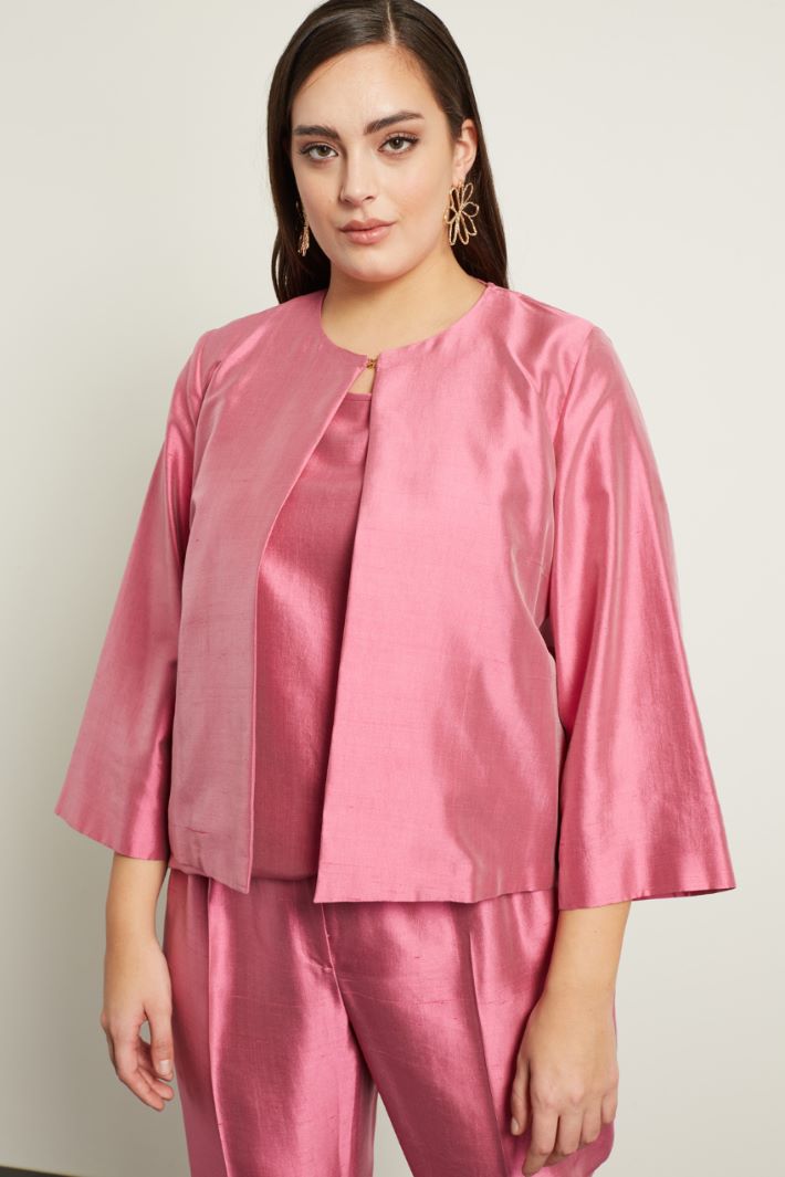 Coprispalle in shantung  Fashion Market