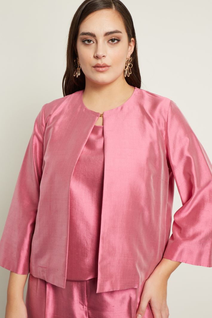 Coprispalle in shantung  Fashion Market