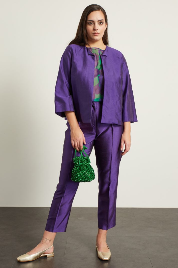 Coprispalle in shantung  Fashion Market