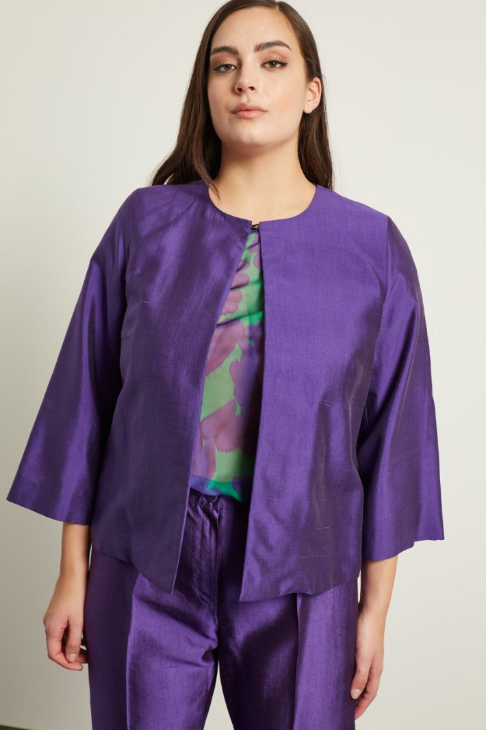 Coprispalle in shantung  Fashion Market