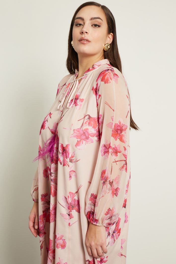 Abito lungo stampato Fashion Market