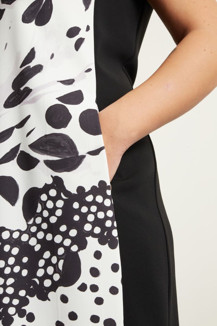 Tubino in cady stampato  Fashion Market