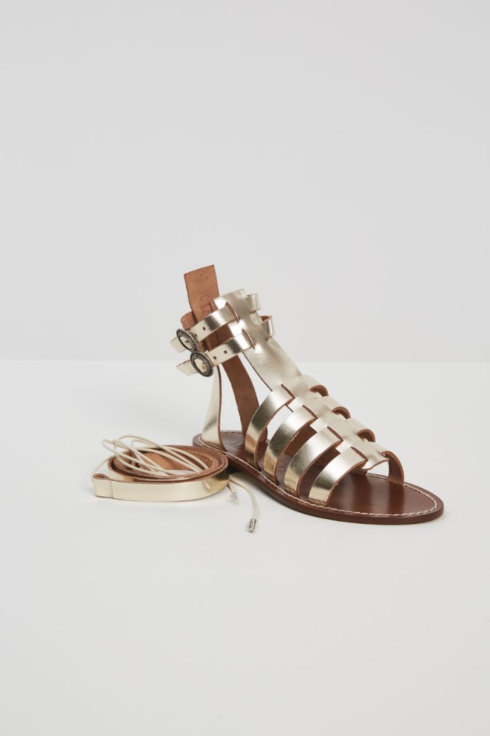 Sandali alla schiava in pelle Fashion Market Sandali alla schiava in pelle Fashion Market